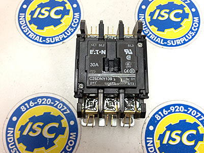 <b>Cutler-Hammer - </b>C25DNY139 Contactor D1 120V Coil