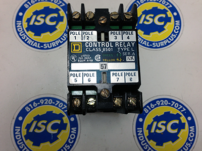 <B>Square D - </B>8501-LO20 Relay Series A