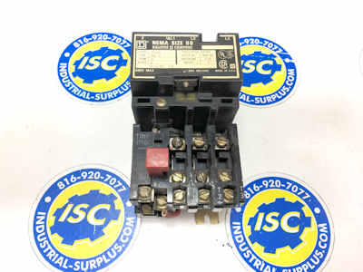 <B>Square D - </B>8536 AO 2 NEMA Size 00 Starter Ser C 120Vac