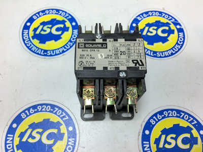 <b>Square D - </b>8910 DPA13 Contactor 120V Ser A