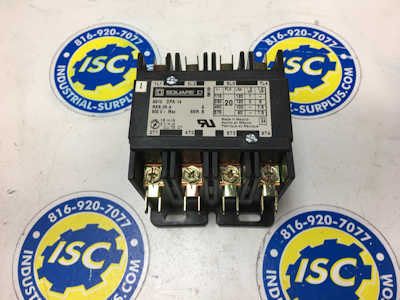 <b>Square D - </b>8910 DPA14 Contactor 120V Ser A