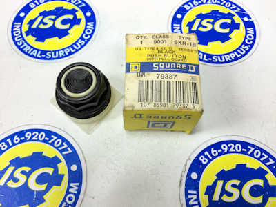 <B>Square D - </B>9001-SKR-1B Black PushB Full Guard Ser G NEW