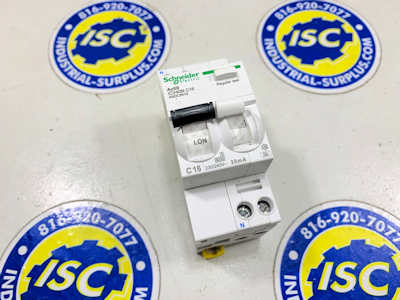 <B>Square D - </B>A9DC3616 residual current breaker with overcur