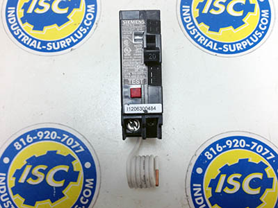 <b>Siemens - </b>BE120 Ground Fault Equipment Protection (30mA)