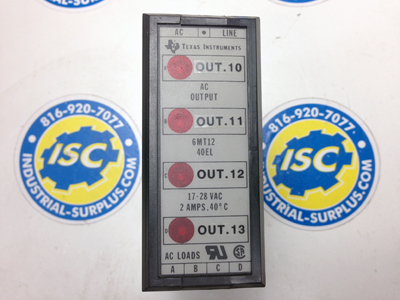 <b>Texas Instruments - </b>6MT12 40EL Output Module